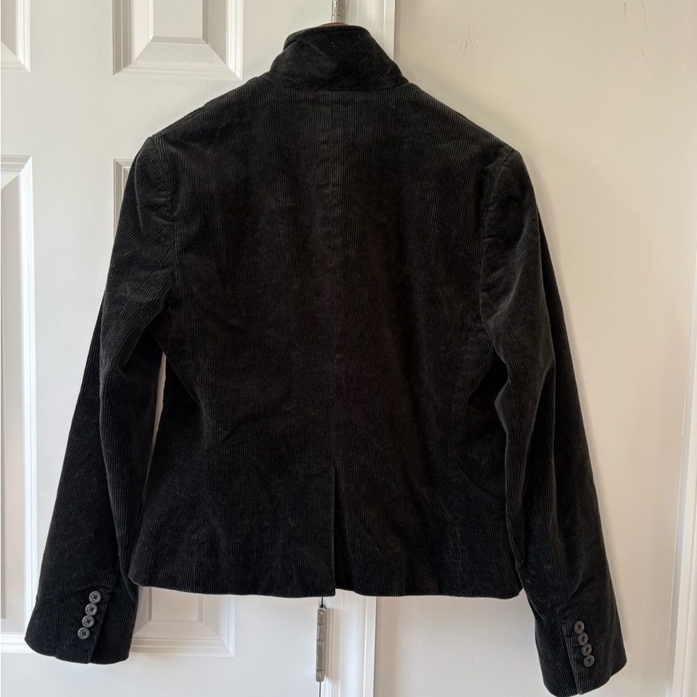 Ralph Lauren Blue Label Black Corduroy Blazer size 12 - Picture 5 of 11